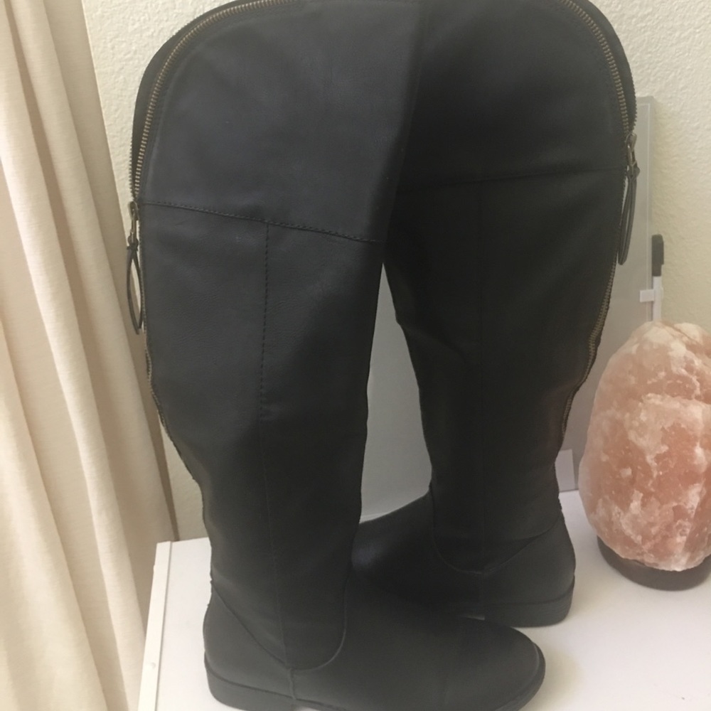 Knee high boots